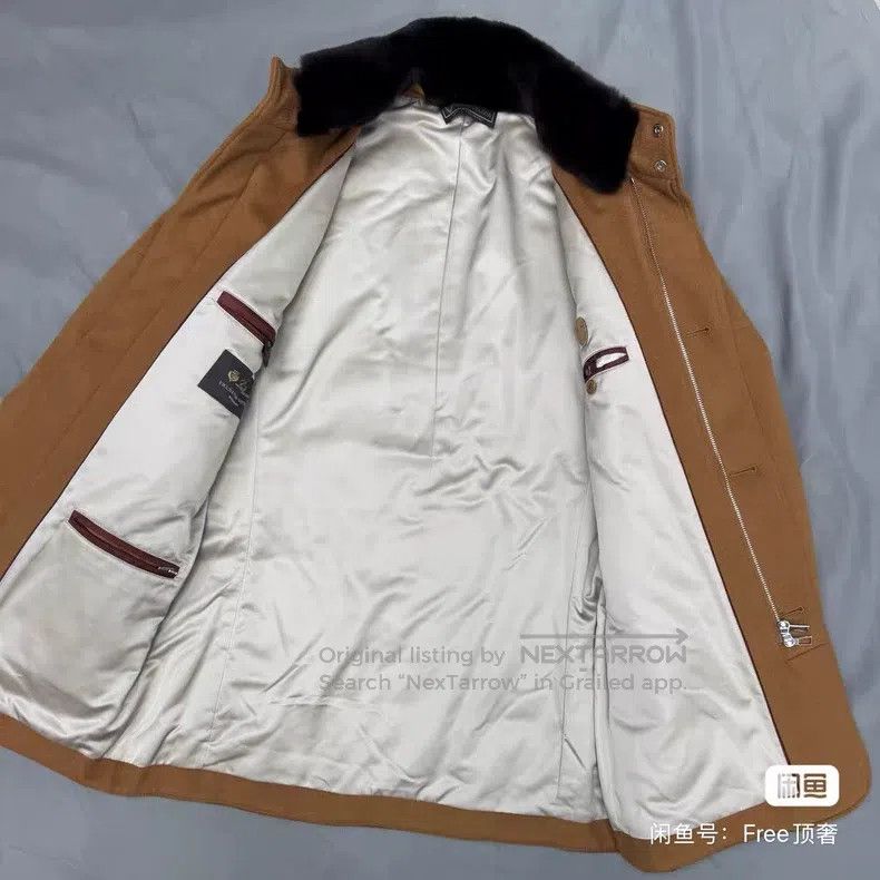 Loro Piana Loro Piana Lama fur hunting jacket with fur collar Size US M / EU 48-50 / 2 - 4 Thumbnail