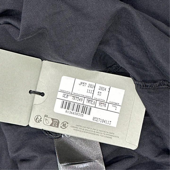 Balenciaga Balenciaga Logo Print Short Sleeve T-Shirt 0079-2507 Size US M / EU 48-50 / 2 - 1 Thumbnail