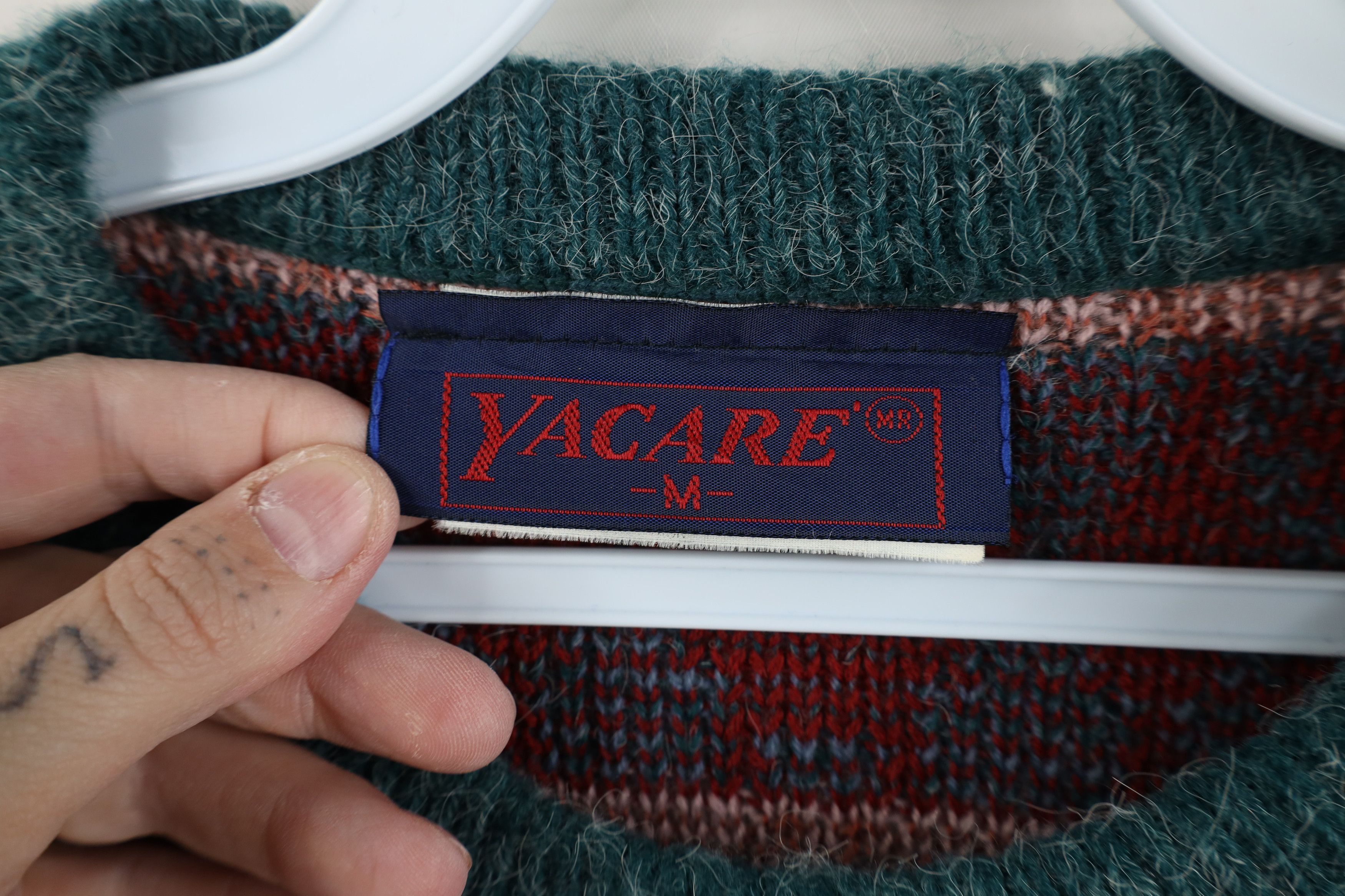 Vintage Vintage 90s Streetwear Fair Isle Knit Crewneck Sweater Size US M / EU 48-50 / 2 - 6 Thumbnail