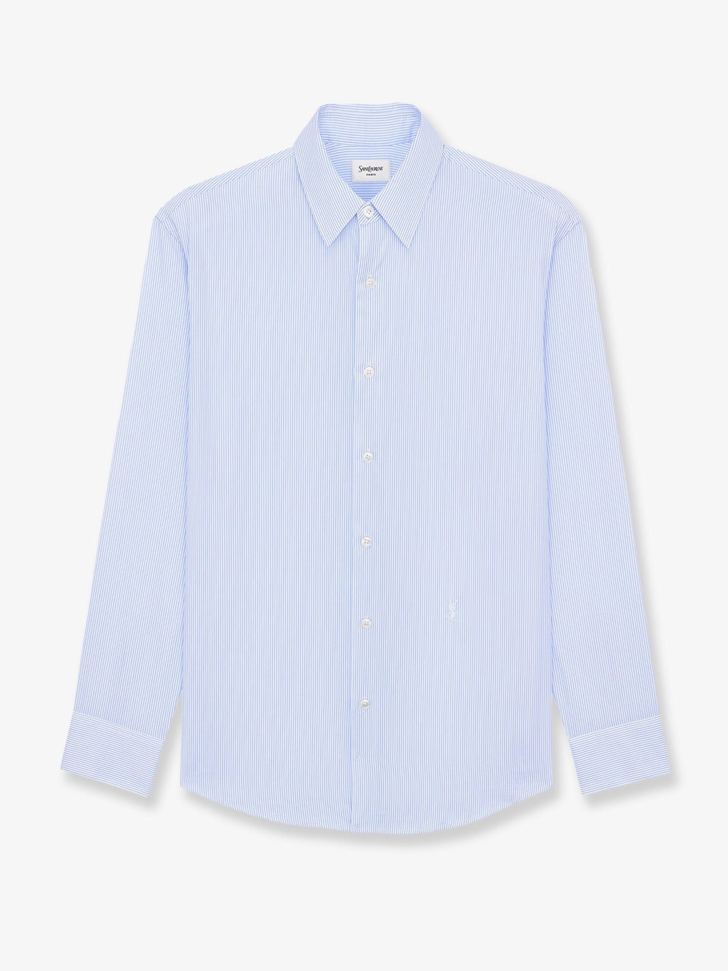 Yves Saint Laurent Saint Laurent Cassandre cotton shirt with striped pattern Tag Size 42 Men - USA Tariffs Included Size US XXS / EU 40 - 1 Thumbnail