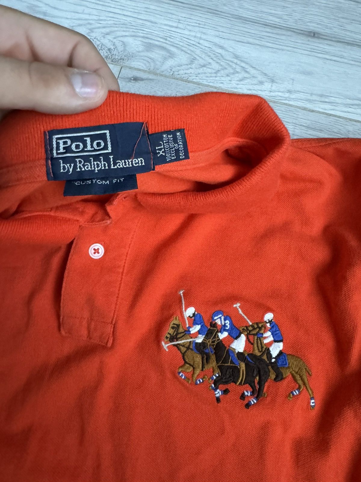 Polo Ralph Lauren × Rugby Ralph Lauren × Vintage Vintage Polo Ralph Lauren Rugby shirt polo Size US XL / EU 56 / 4 - 3 Thumbnail