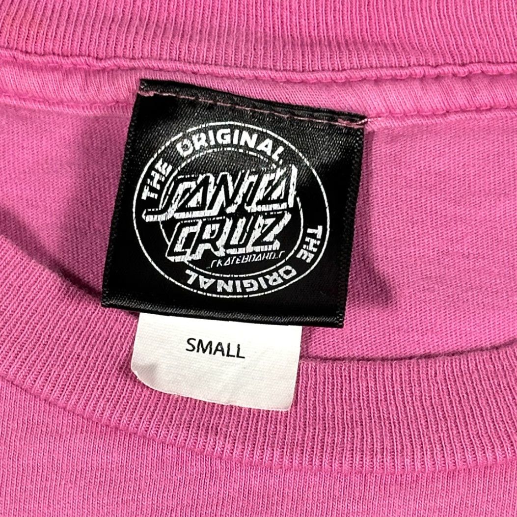 Vintage Santa Cruz Shirt Adult SMALL Pink Gray Tie Dye Long Sleeve Crew Neck Size US S / EU 44-46 / 1 - 4 Thumbnail