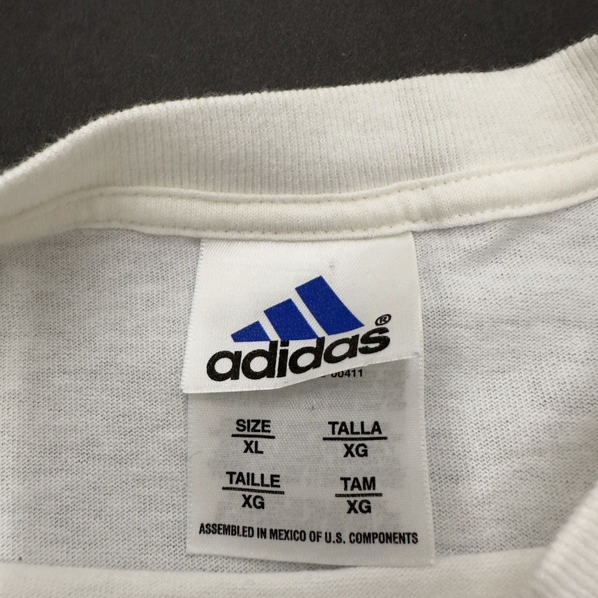 Adidas × Vintage Vintage Adidas Basketball tee Size US XL / EU 56 / 4 - 5 Thumbnail