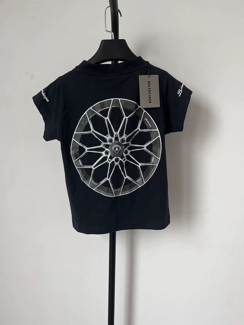 Balenciaga Balenciaga Automobili Lamborghini Signature Faded Stretch Size L / US 10 / IT 46 - 2 Thumbnail