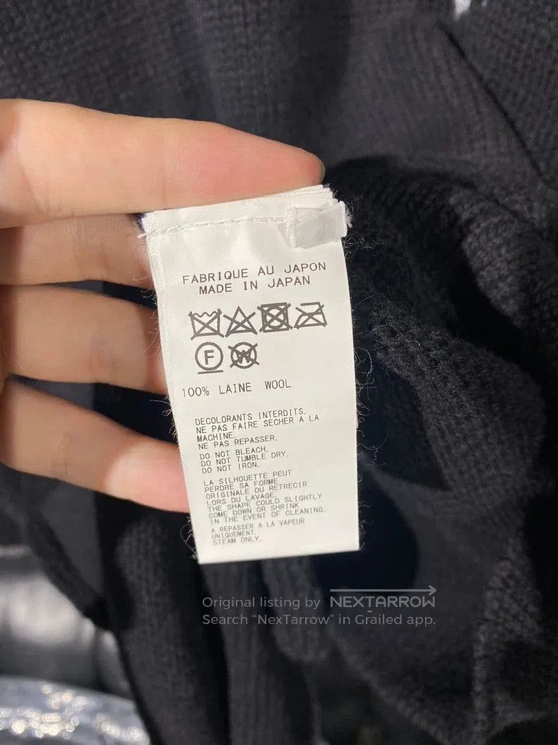 Yohji Yamamoto yohji yamamoto black oversized sweater. Size US L / EU 52-54 / 3 - 7 Thumbnail