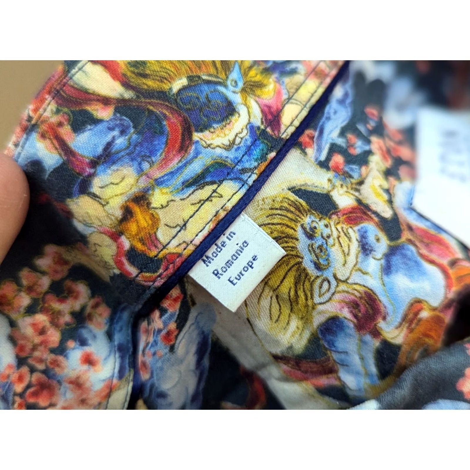 Eton ETON japan Multicolor Button-Up Shirt Mens 3XL Demon AOP All Over Print Shirt Mens 3XL Multicolor Button-Up Size US XXL / EU 58 / 5 - 7 Thumbnail