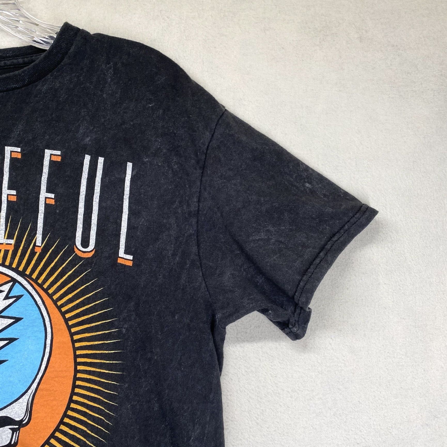 Logo 7 VINTAGE Grateful Dead Logo T-Shirt Short Sleeve Men’s Small Black Graphic Print All Seasons Size US S / EU 44-46 / 1 - 7 Thumbnail