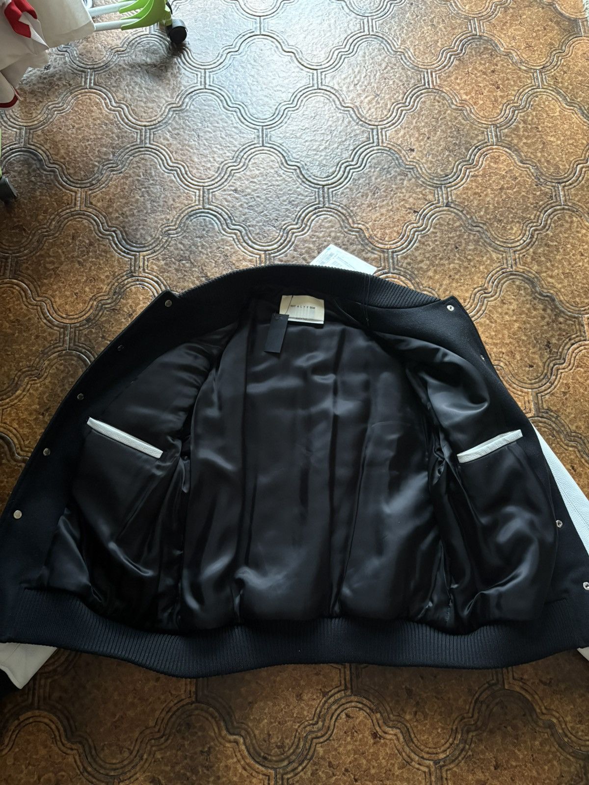 1017 ALYX 9SM Alyx leather logo varsity jacket Size US M / EU 48-50 / 2 - 5 Thumbnail