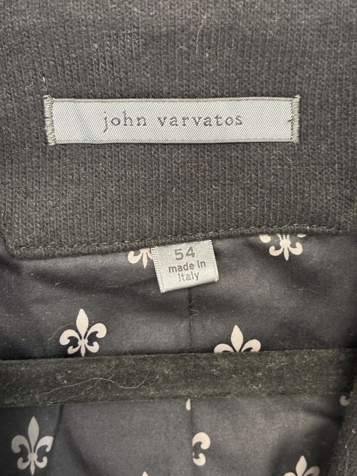 John Varvatos Runway Raw Edge Coat Jacket EU 54 US 44 Size US L / EU 52-54 / 3 - 5 Thumbnail