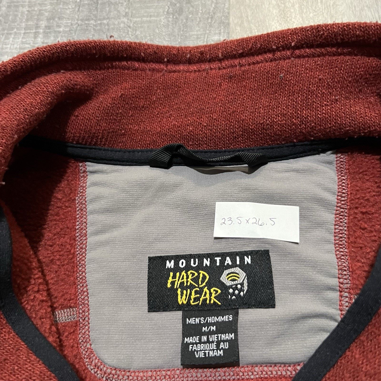 Mountain Hardwear Mountain Hardwear Mens Fleece 1/4 Zip Outdoor Sweater Jacket Size US M / EU 48-50 / 2 - 4 Thumbnail