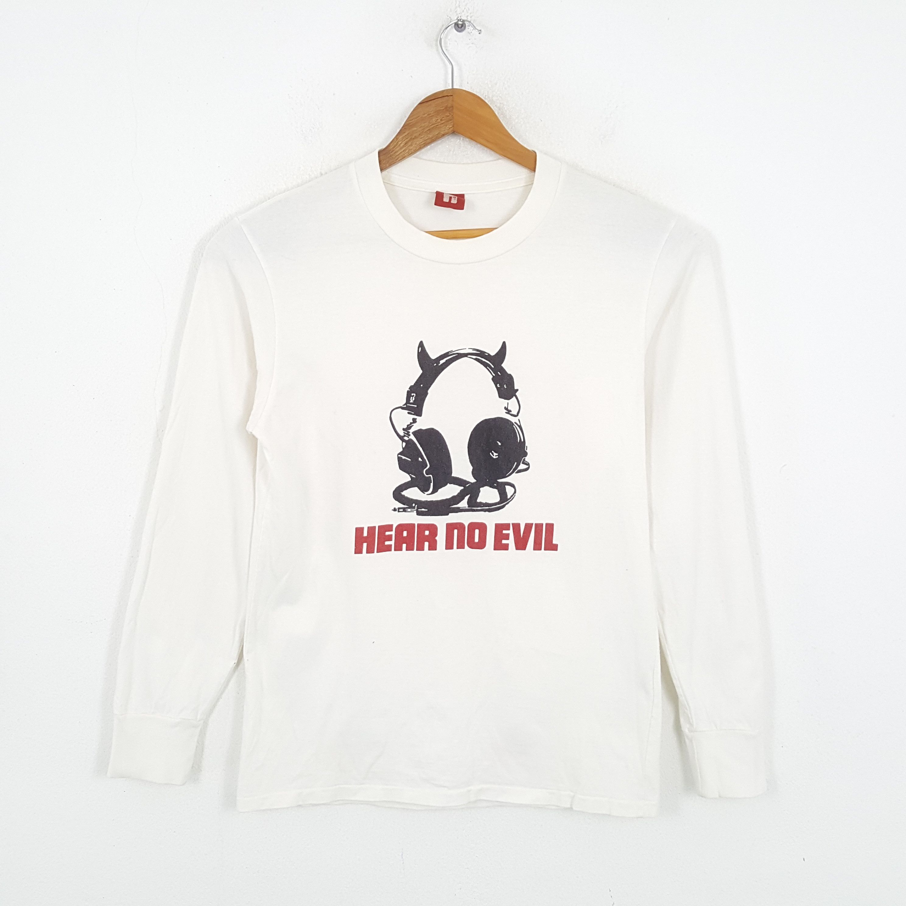 国内で当店のみ Hell System - DISTRESSED WASH LONG-SLEEVE Heavyweight Printing Cotton Oversize Blank Vintage Acid Wash