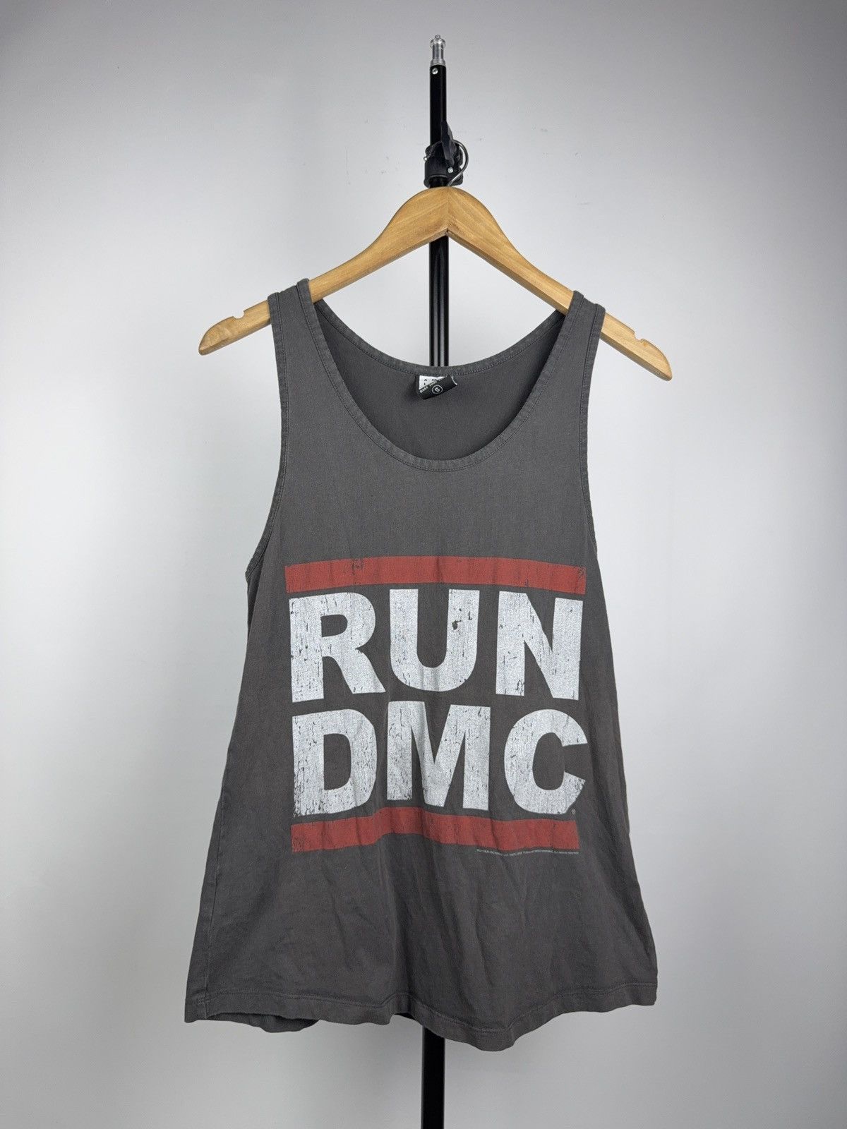 RUN DMC 2015 Faded Run DMC Tank Top Logo Rap Tee Sleeveless S Size S / US 4 / IT 40 - 1 Thumbnail
