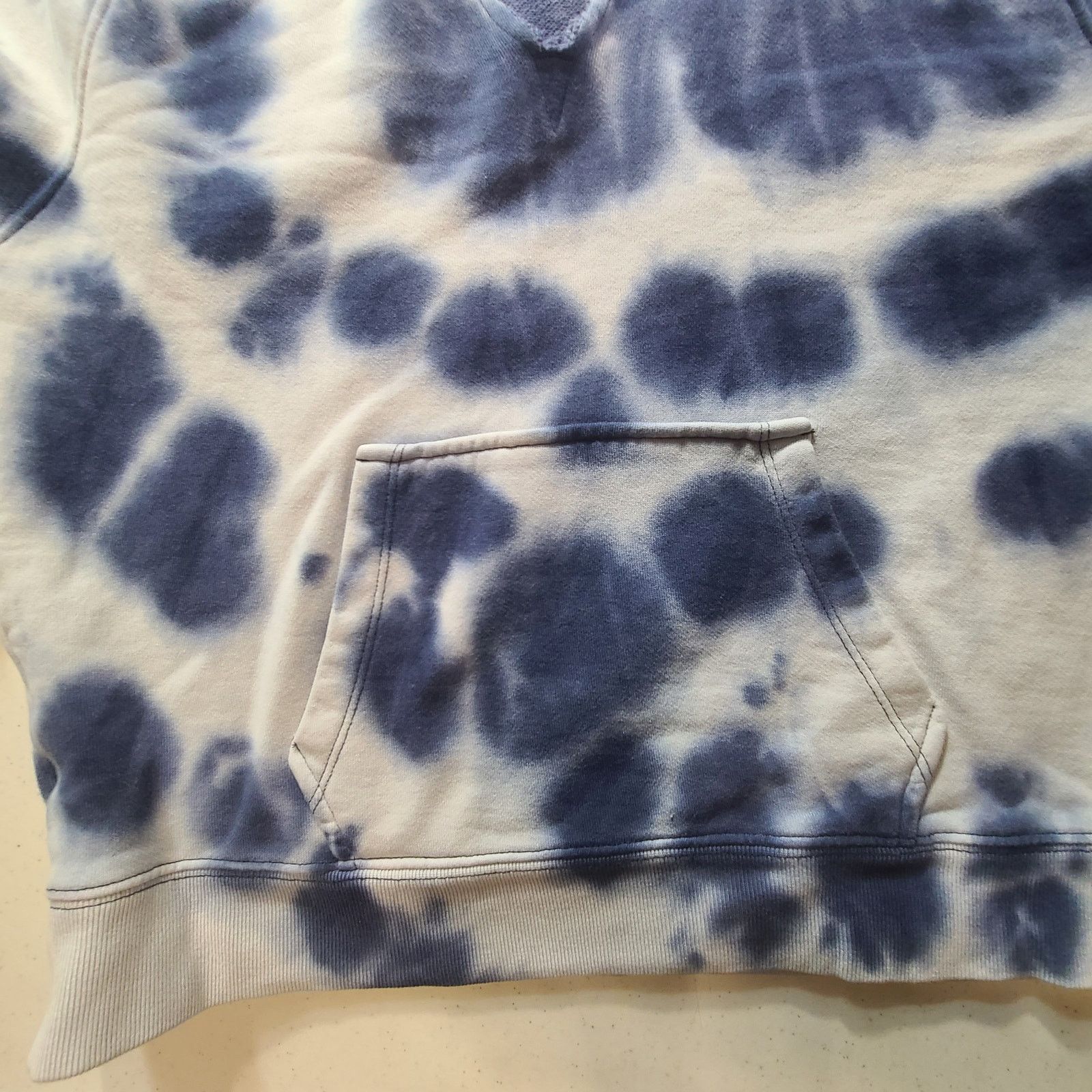 J.Crew Tie Dye Distressed Hooded Sweatshirt Cotton Hoddie M 2594 Size M / US 6-8 / IT 42-44 - 11 Thumbnail