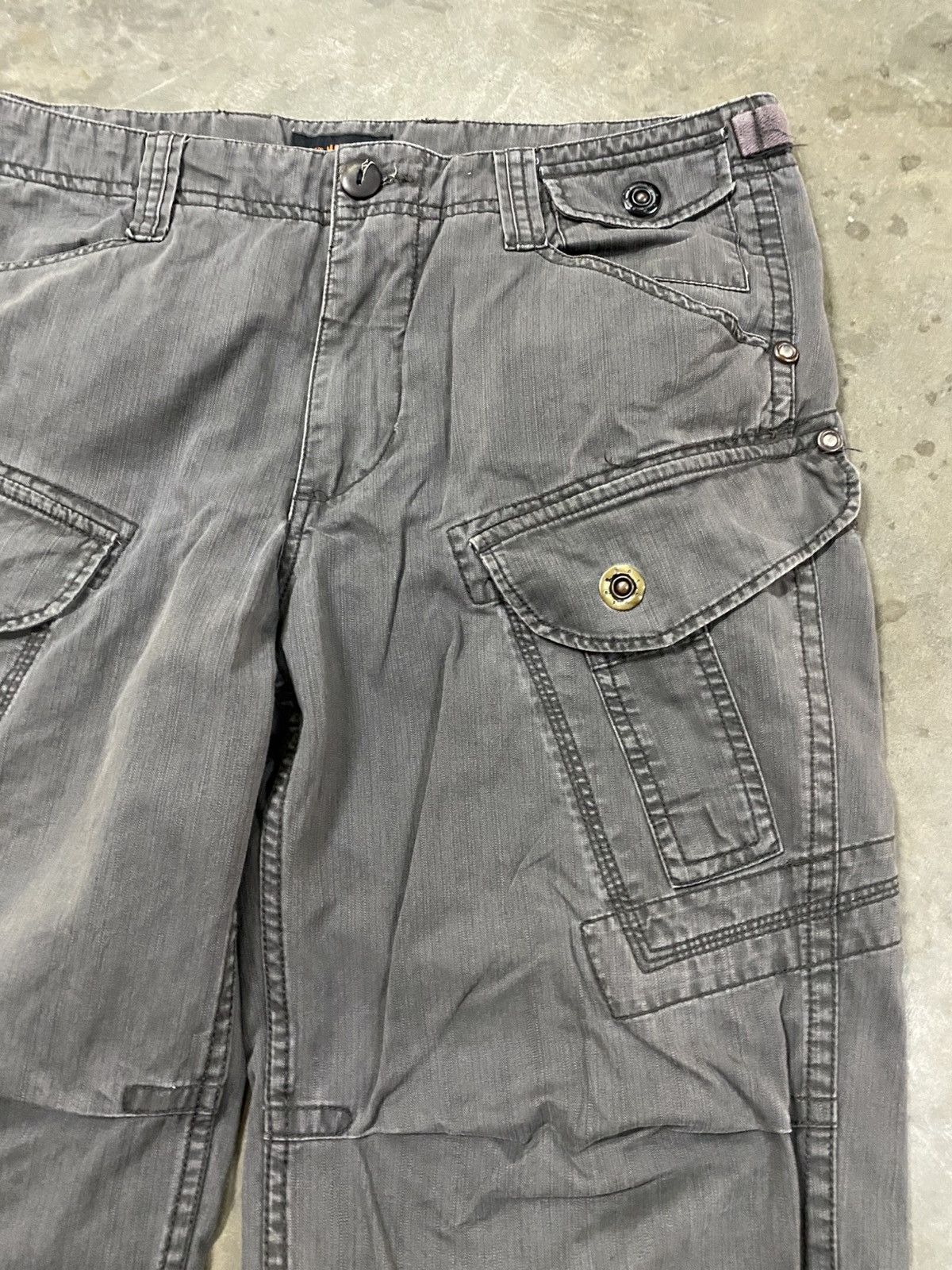 Seditionaries Japanese Net Man Faded Black Cargo Seditionaries Pant @287 Size US 34 / EU 50 - 5 Thumbnail