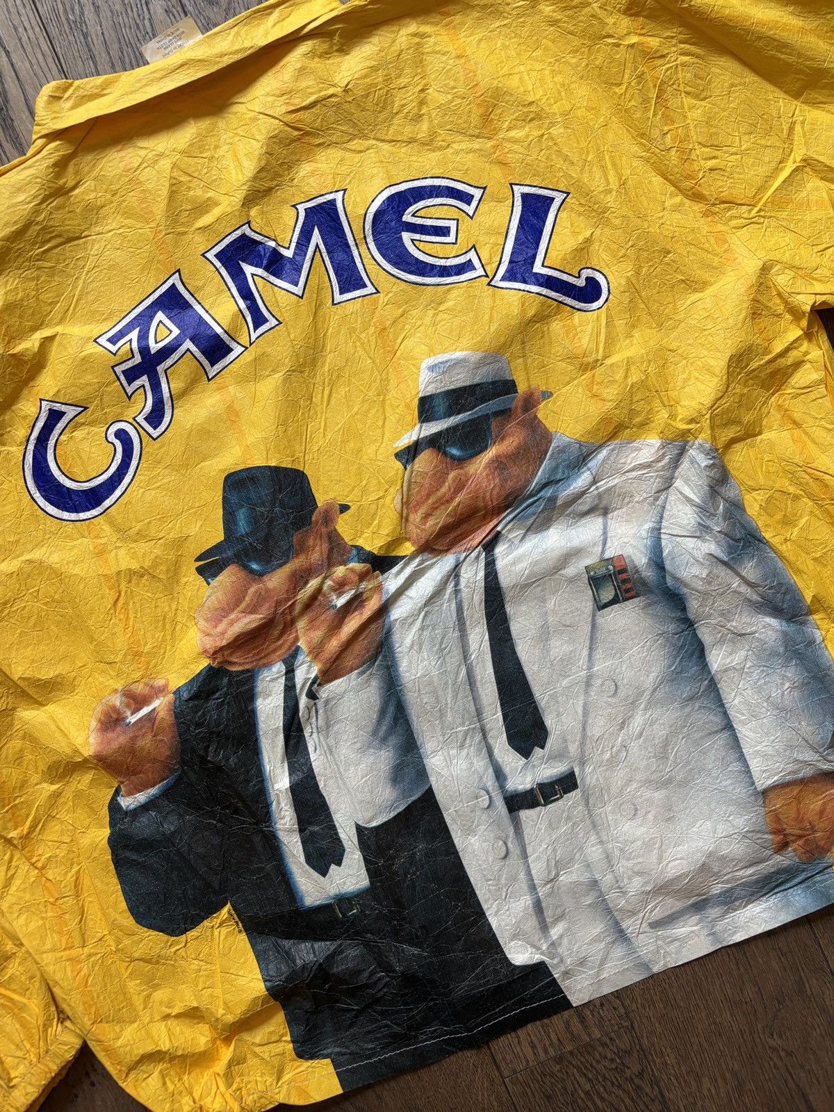 Vintage Vintage Camel Windbreaker Size US XL / EU 56 / 4 - 1 Thumbnail