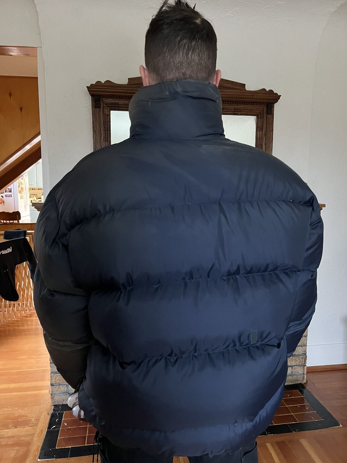 Rap Tees Vintage BEAR USA Reversible Bubble Down Jacket Y2K Size US L / EU 52-54 / 3 - 4 Thumbnail