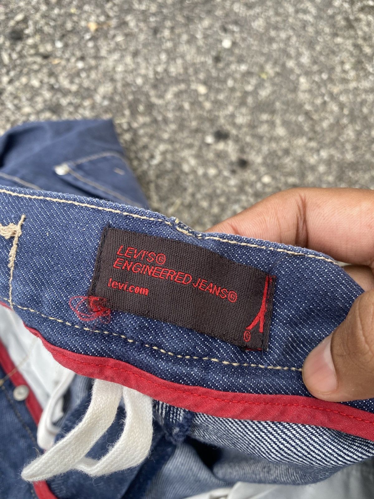 Levi's Vintage Y2K 2000 Levi's Engineered Jeans Denim Size US 32 / EU 48 - 10 Thumbnail