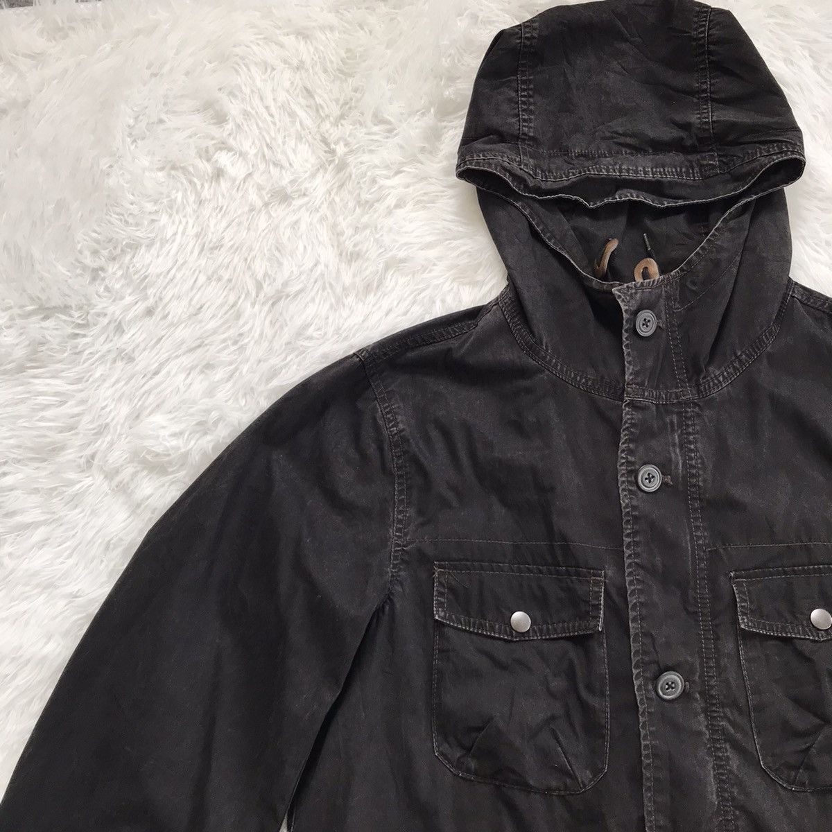 Japanese Brand Back number hoodie jacket Size US L / EU 52-54 / 3 - 2 Thumbnail