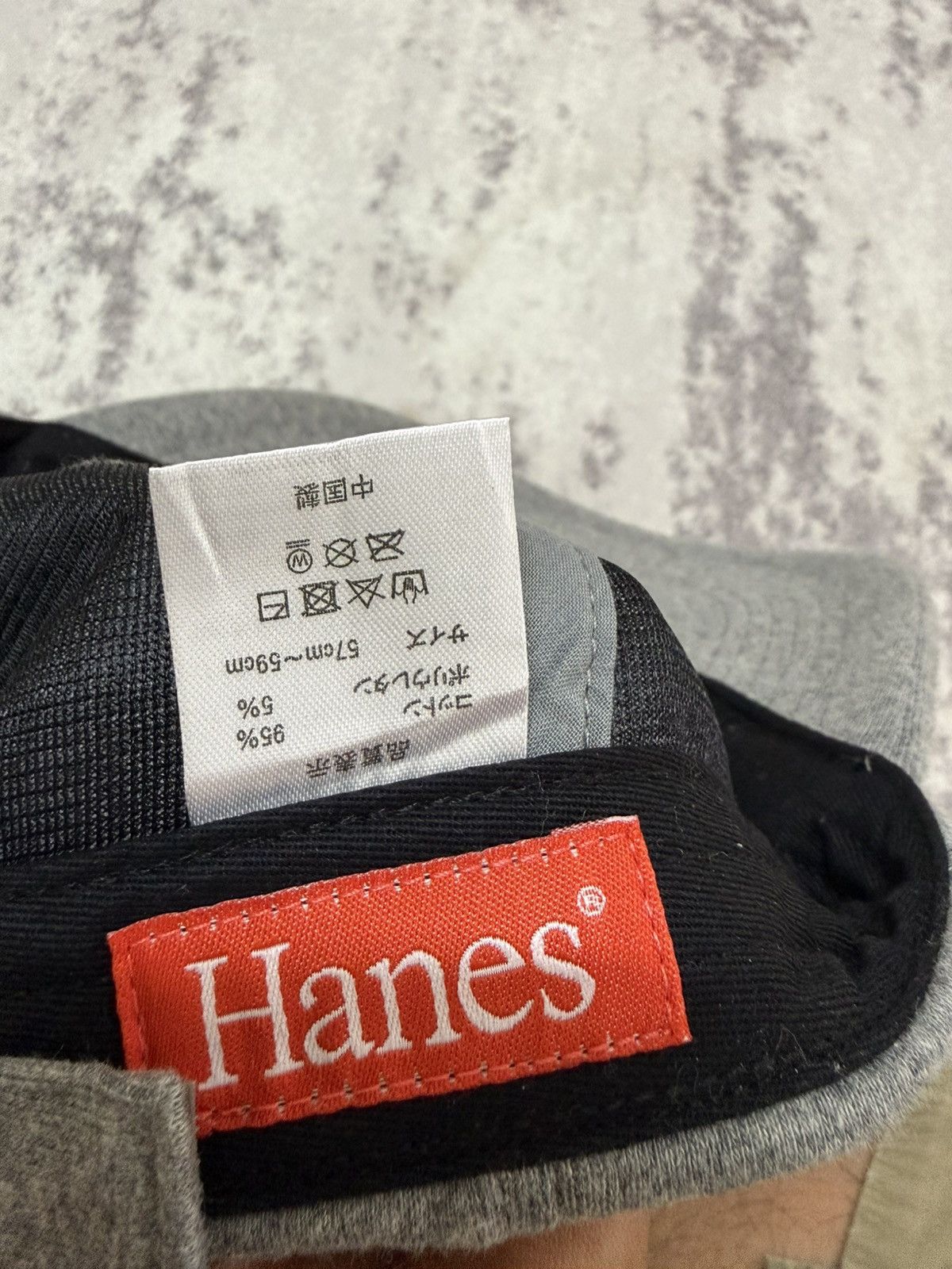 Hanes Hanes logo Strapback adjustable Cap Size ONE SIZE - 9 Thumbnail