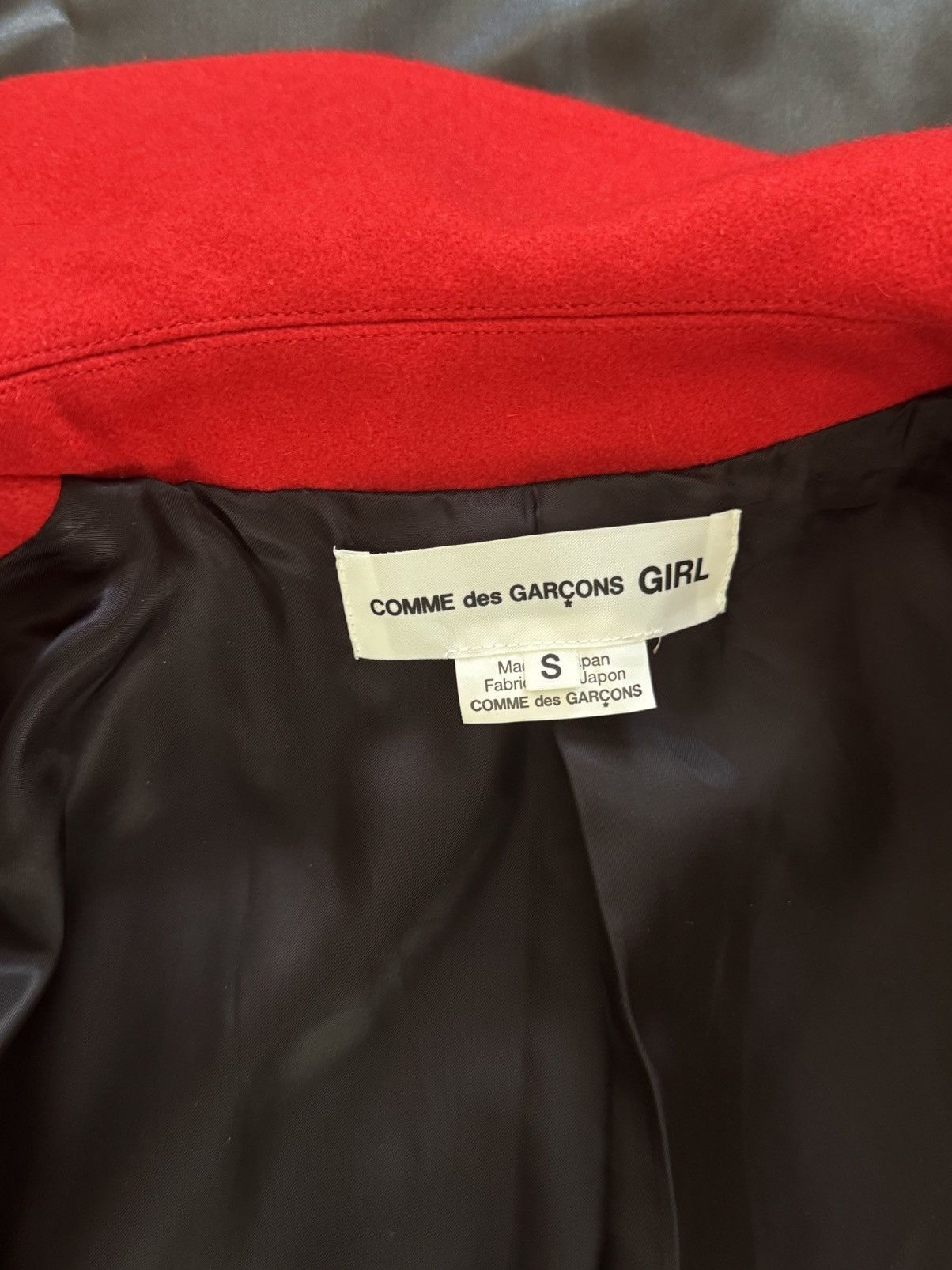 Comme des Garcons Girl Comme des Garcons Wool Coat Size S / US 4 / IT 40 - 4 Thumbnail