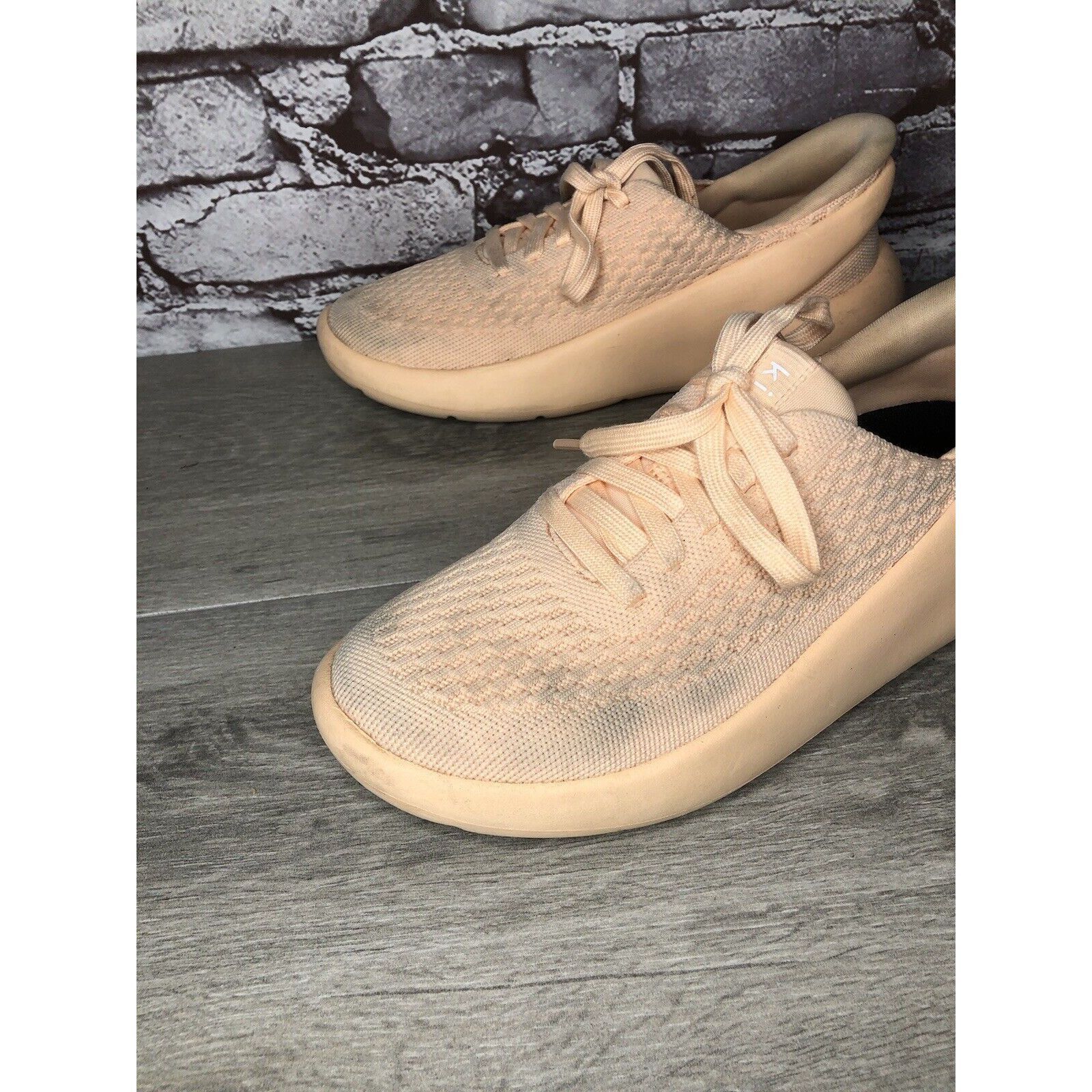 Other Kizik Athens Pink Fawn Athletic Lace Up Running Shoes Sneake Size US 7.5 / IT 37.5 - 19 Thumbnail