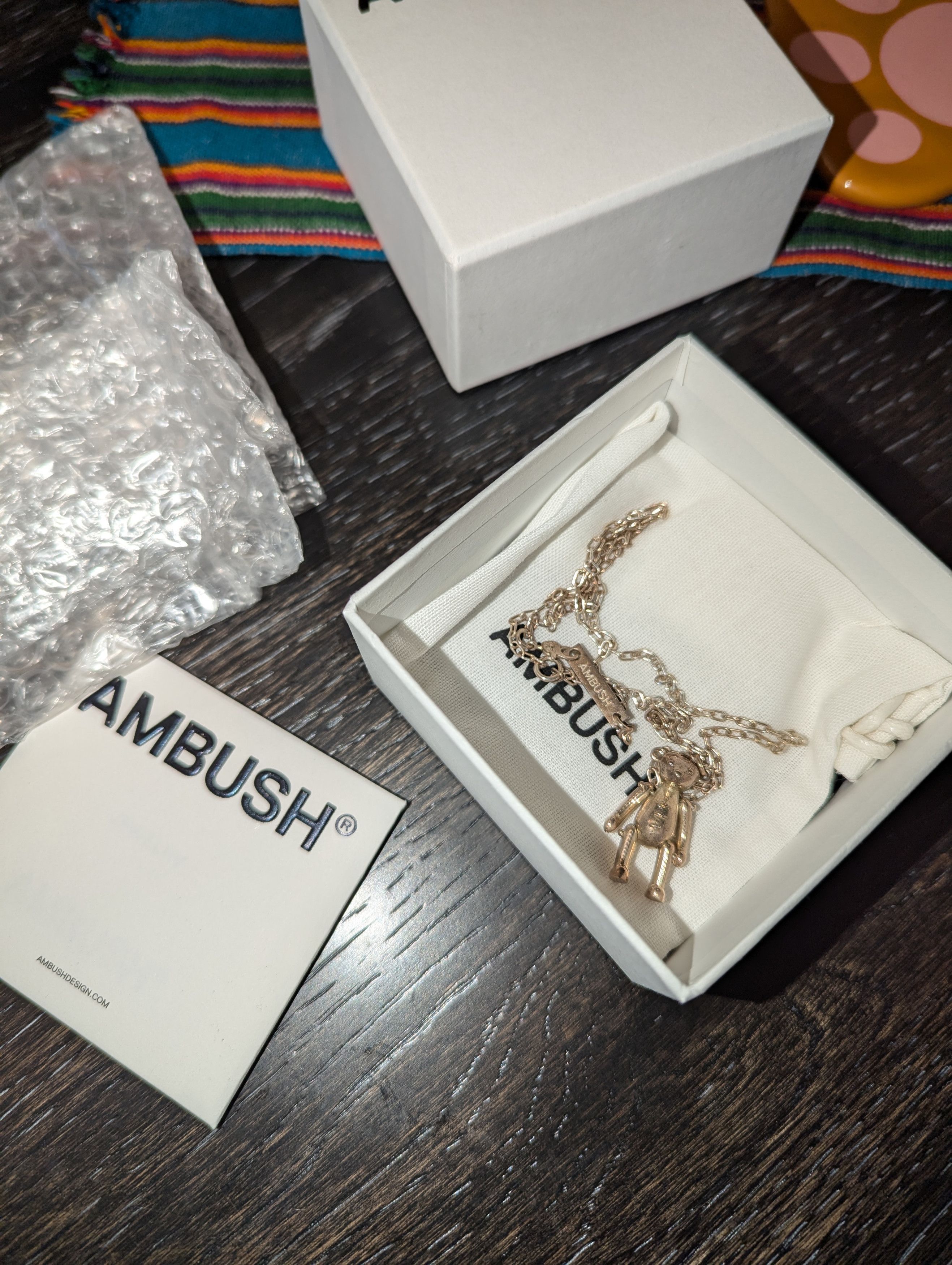 Ambush Design JAPANESE Bear Pendant Necklace Size ONE SIZE - 3 Thumbnail
