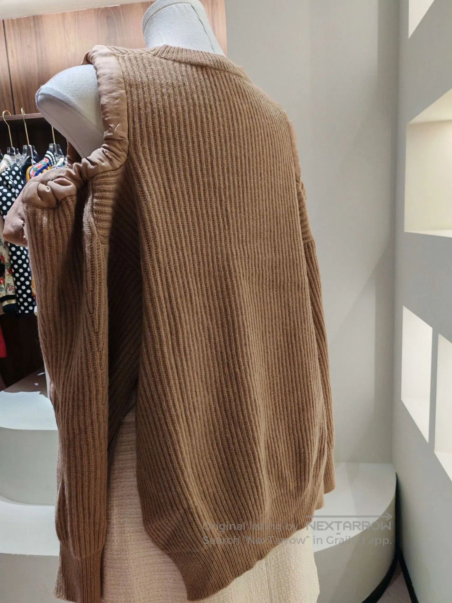 Stella McCartney Stella McCartney Off-Shoulder Bow Knit Sweater. Size XS / US 0-2 / IT 36-38 - 2 Thumbnail