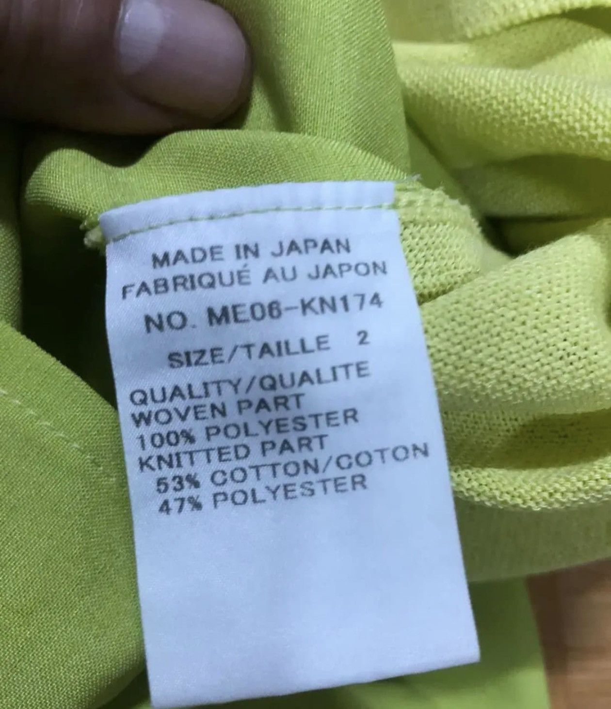 Issey Miyake Issey miyake men hybrid sweater Size US M / EU 48-50 / 2 - 6 Thumbnail