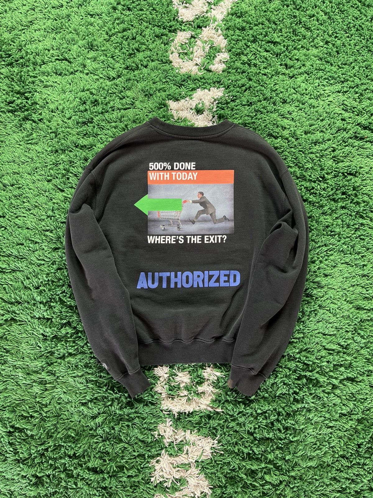 Heron Preston Heron Preston "500% Done" Crewneck Size US XL / EU 56 / 4 - 2 Thumbnail