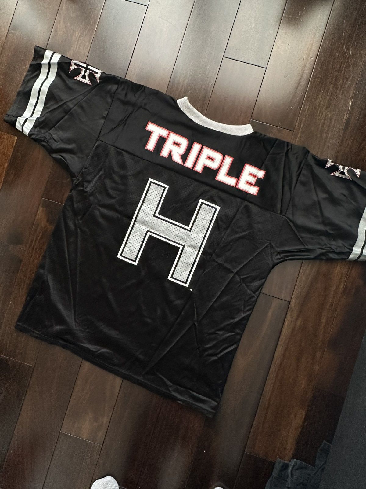 Vintage WWE Vintage Triple H Jersey Size US XL / EU 56 / 4 - 2 Thumbnail