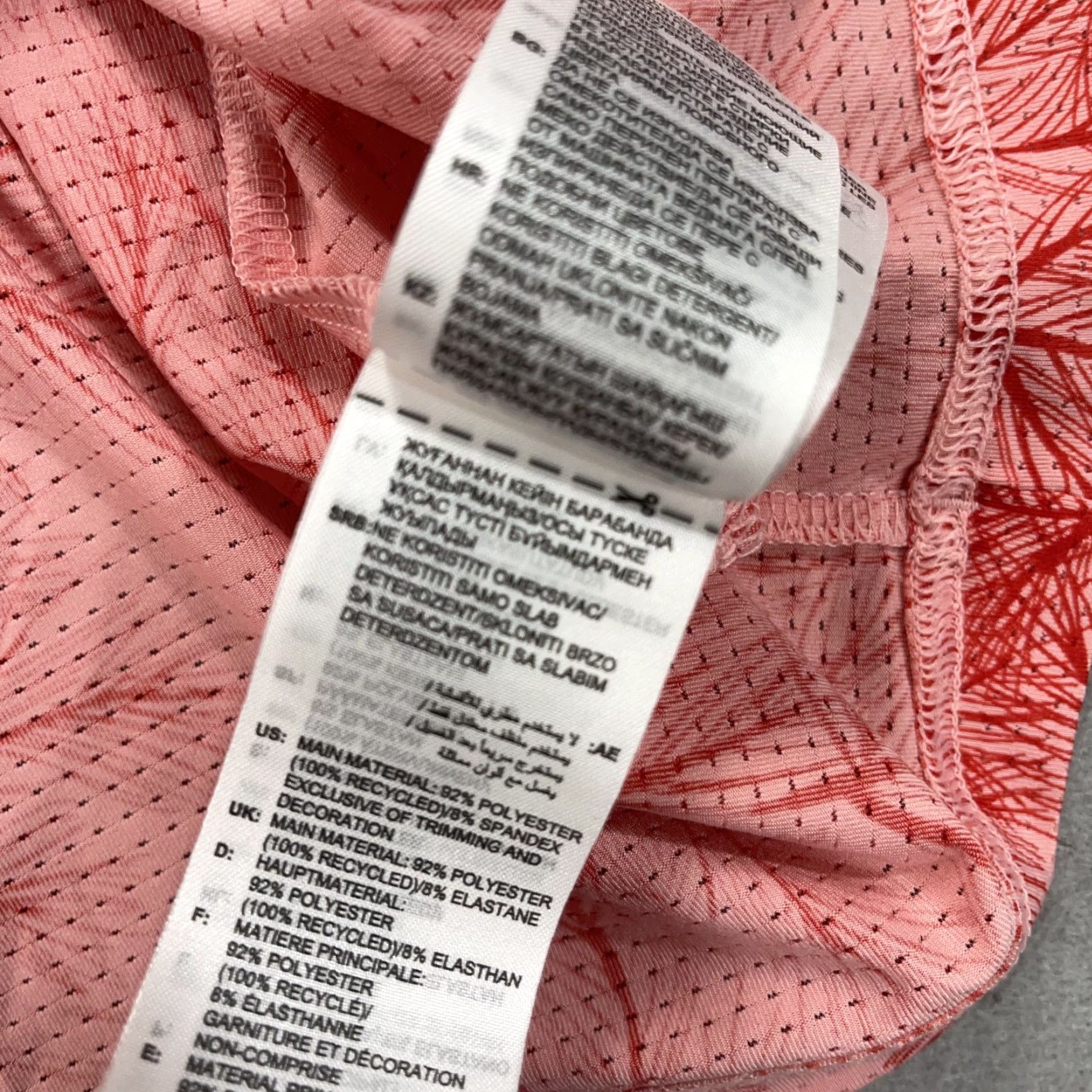 Adidas adidas Golf Polo Shirt Mens Large Pink Floral Quail Hollow Golf Polo Shirt Mens Large Pink Floral Adidas Abstract AOP Top 100 Size US L / EU 52-54 / 3 - 5 Thumbnail