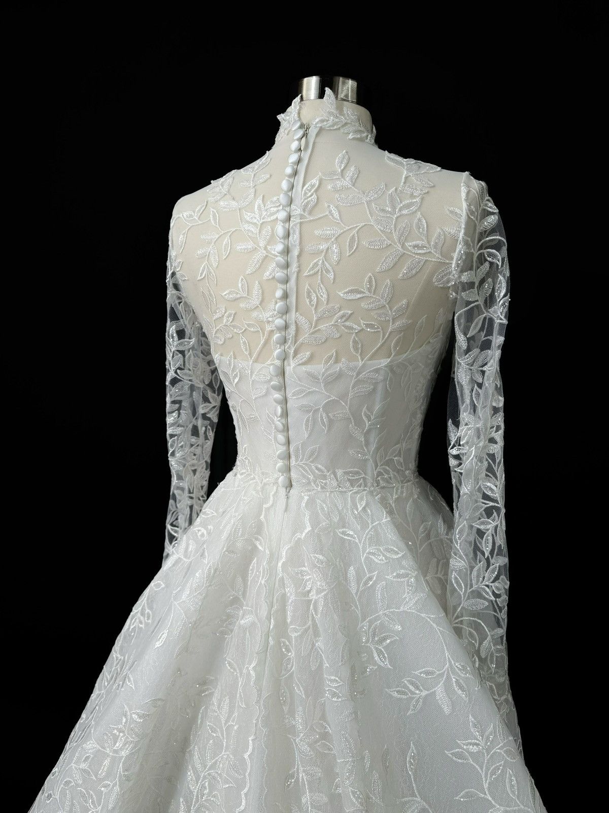 Other Preloved US 4 Anna Augusta Custom Made Wedding Dress Size S / US 4 / IT 40 - 6 Thumbnail