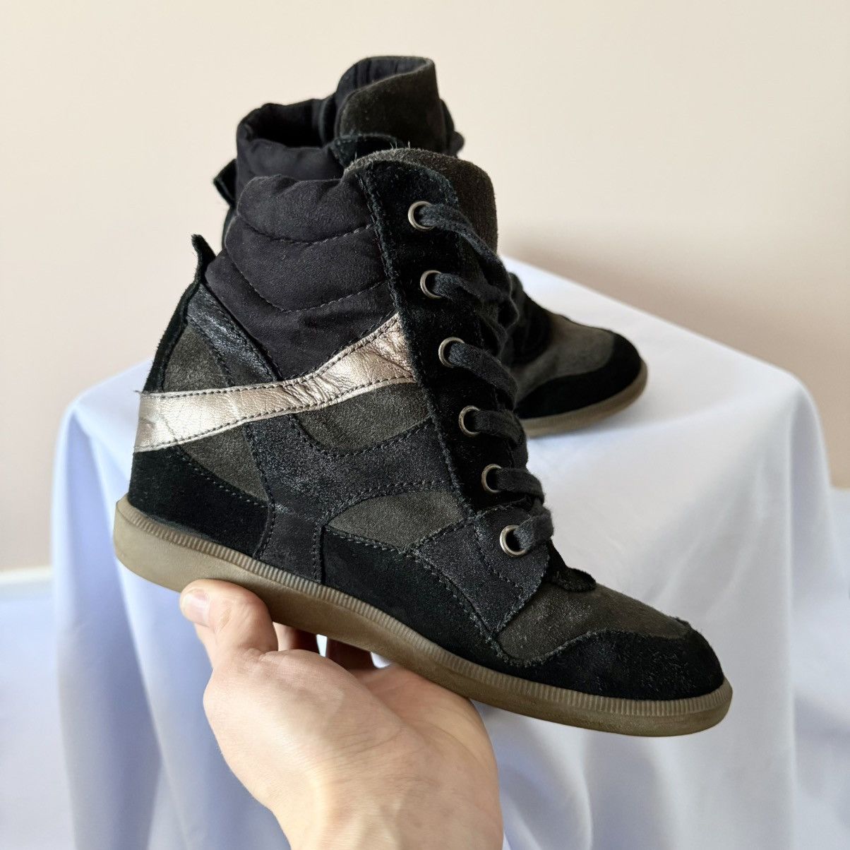 Isabel Marant Unbranded Like Isabel Marant Bekett Wedge Sneakers Shoes Size US 8 / IT 38 - 7 Thumbnail