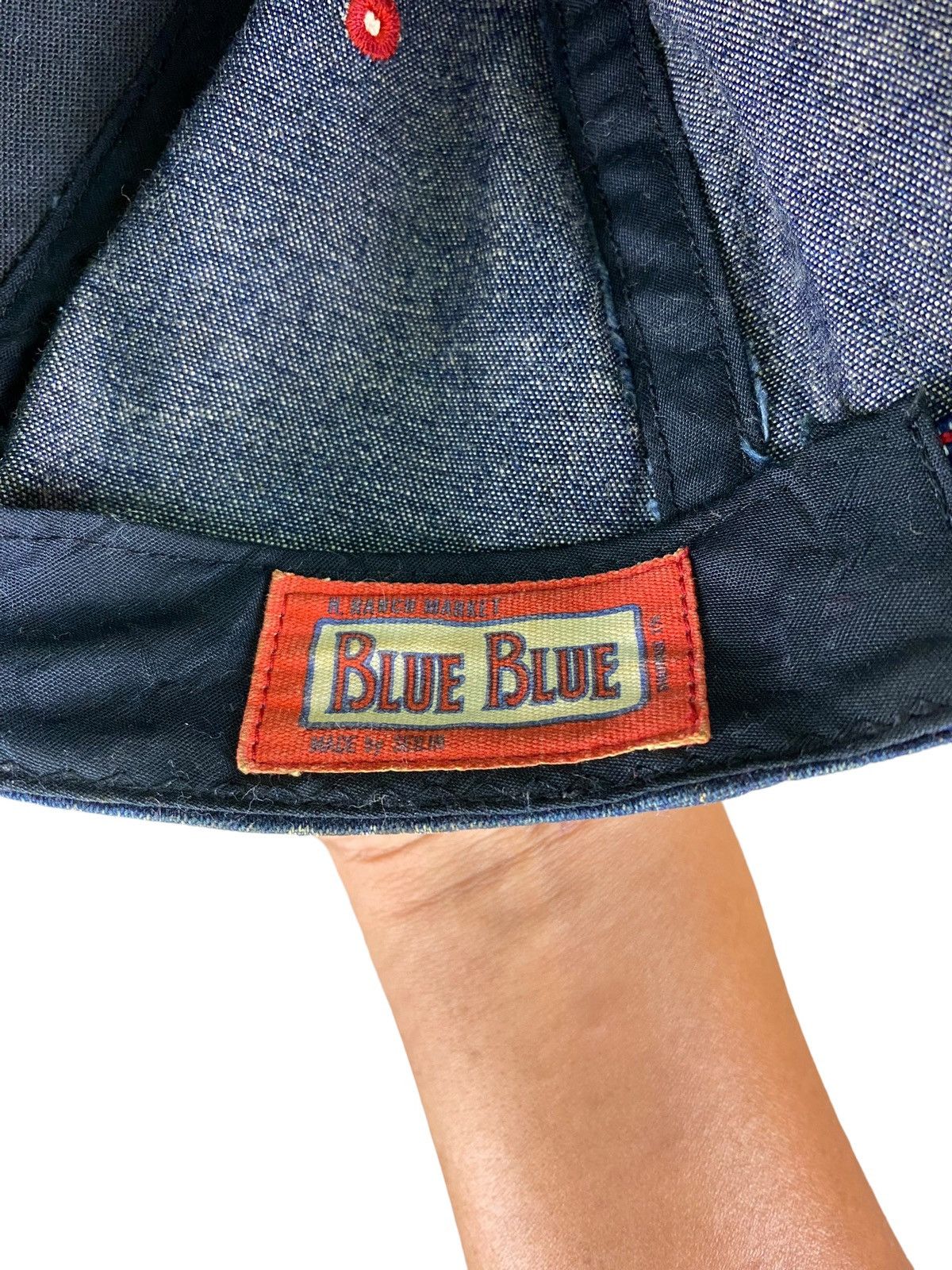 Blue Blue Japan Chambray Blue Blue Japan Full Cap Size ONE SIZE - 10 Thumbnail