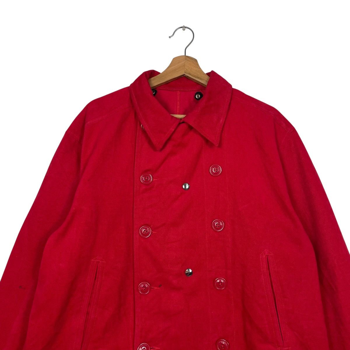 Engineered Garments Engineered Garments Red Double Breasted Jacket Size US M / EU 48-50 / 2 - 2 Thumbnail