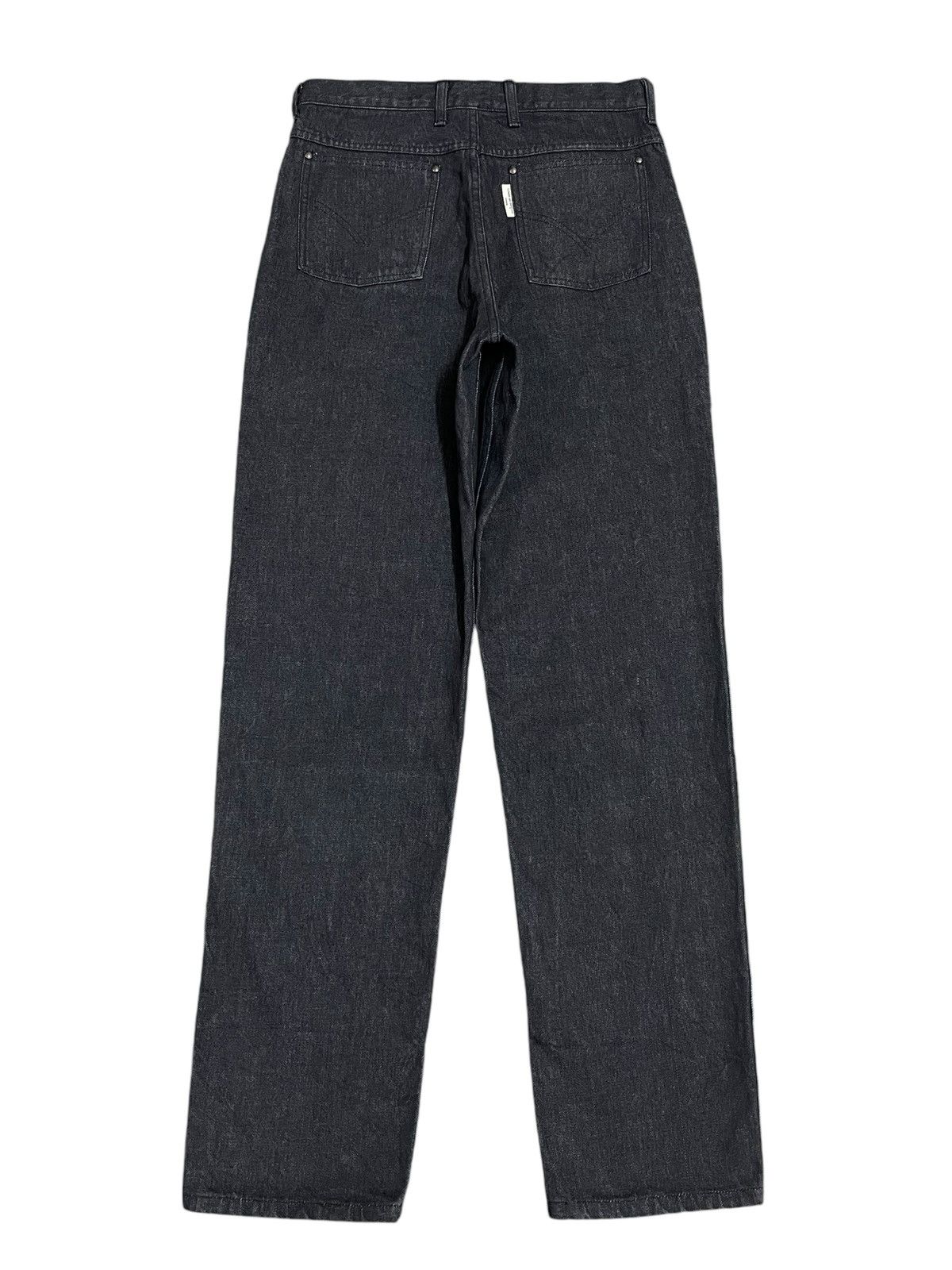 Comme des Garcons Vintage Comme Des Garcons Avant-Garde Denim Grey Wash Jeans Size US 31 - 6 Thumbnail