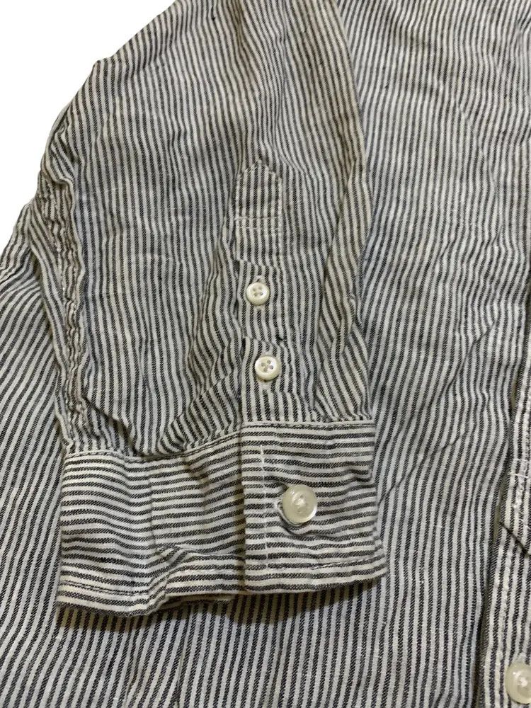 GOSTAR DE FUGA GOSTAR DE FUGA LINEN HICKORY STRIPED shirt Size US S / EU 44-46 / 1 - 5 Thumbnail