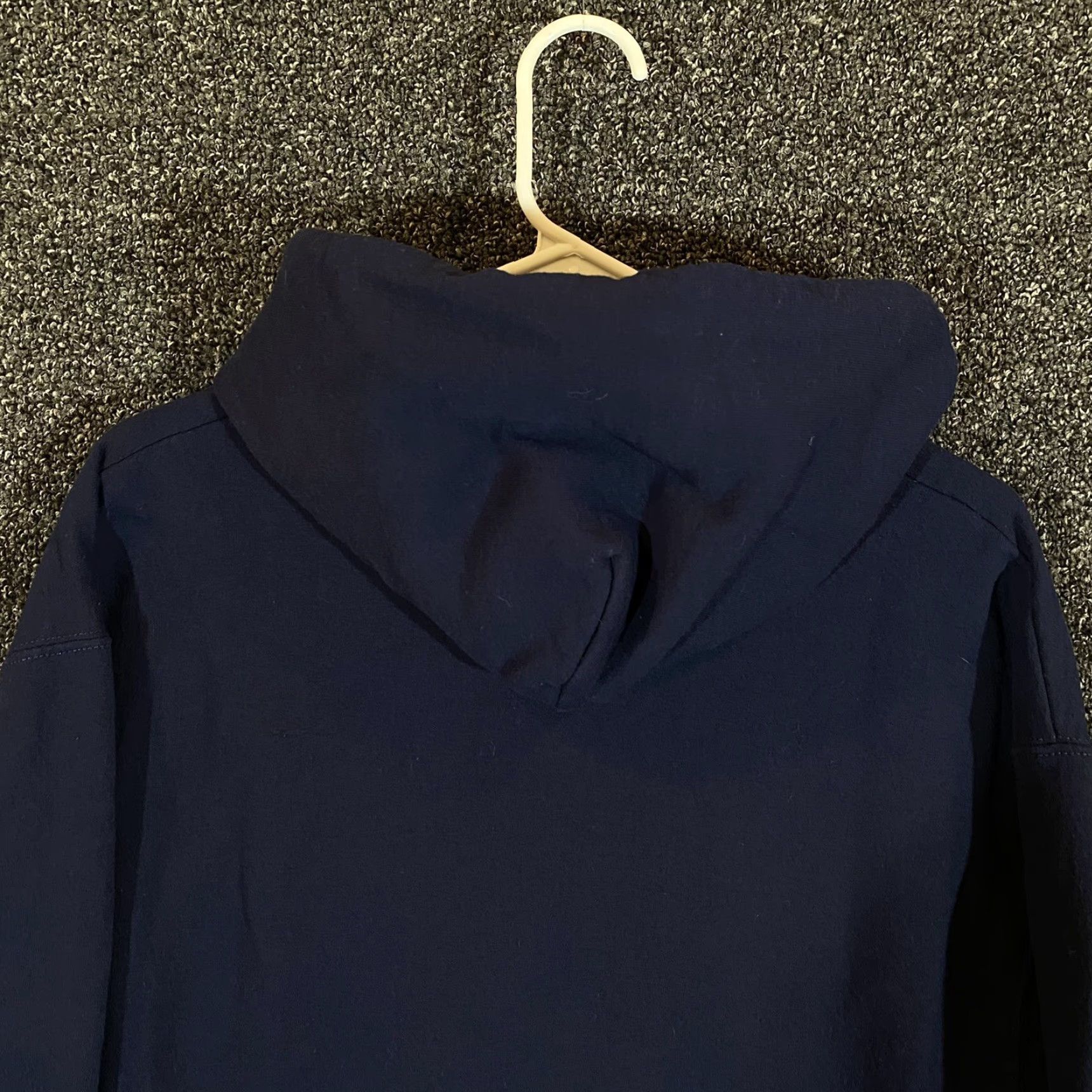 Vintage West Virginia Hoodie Mens Large Blue College WVU Hooded Russell Jacket Size US L / EU 52-54 / 3 - 8 Thumbnail