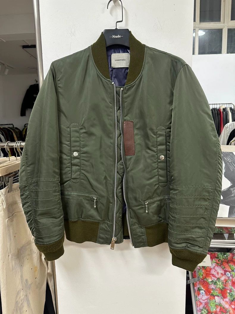 Undercover UNDERCOVER Military Style Bomber Jacket- DMC Size US M / EU 48-50 / 2 - 1 Thumbnail