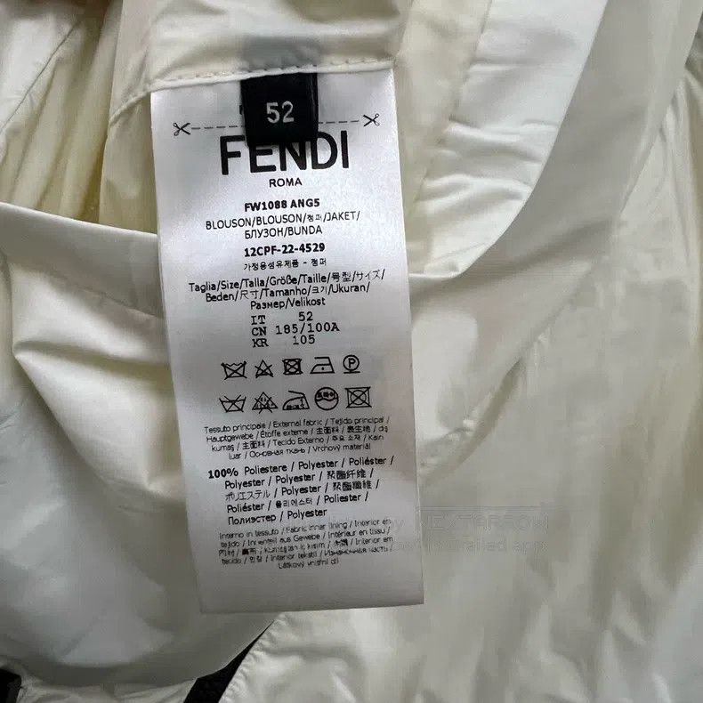 Fendi Fendi Letter print reversible wearing jacket Size US M / EU 48-50 / 2 - 4 Thumbnail