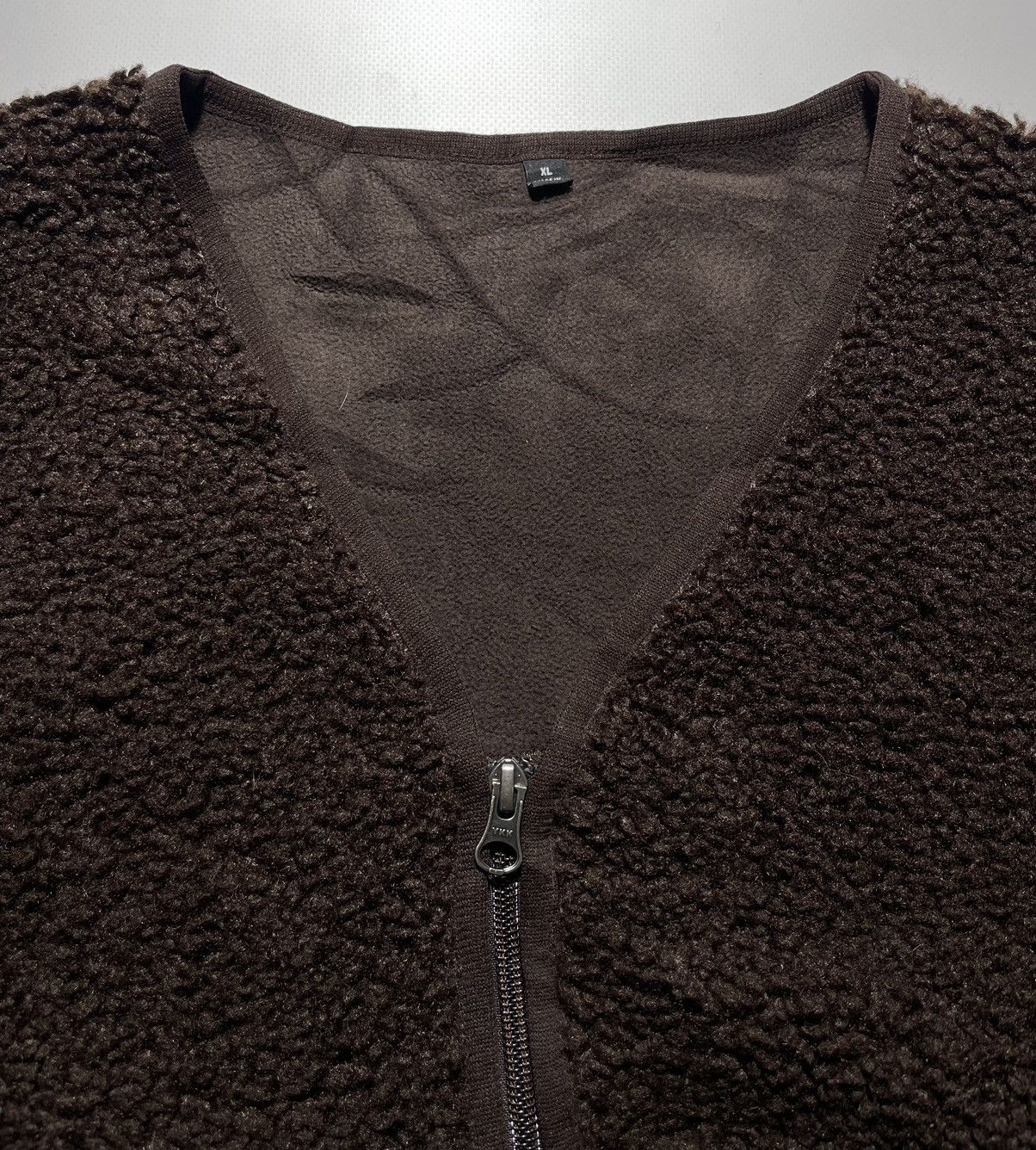 Uniqlo Uniqlo Sherpa Zip Fleece Size US XL / EU 56 / 4 - 5 Thumbnail