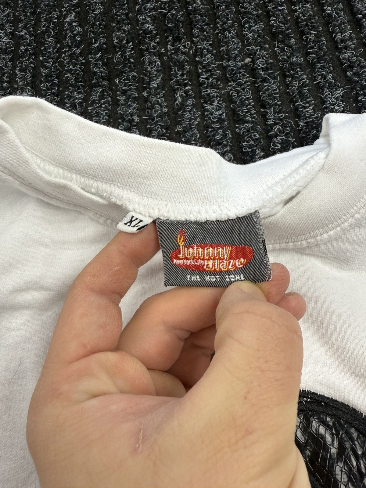 JNCO Vintage Johnny Blaze Snake Sweatshirt Skate Size US XL / EU 56 / 4 - 4 Thumbnail