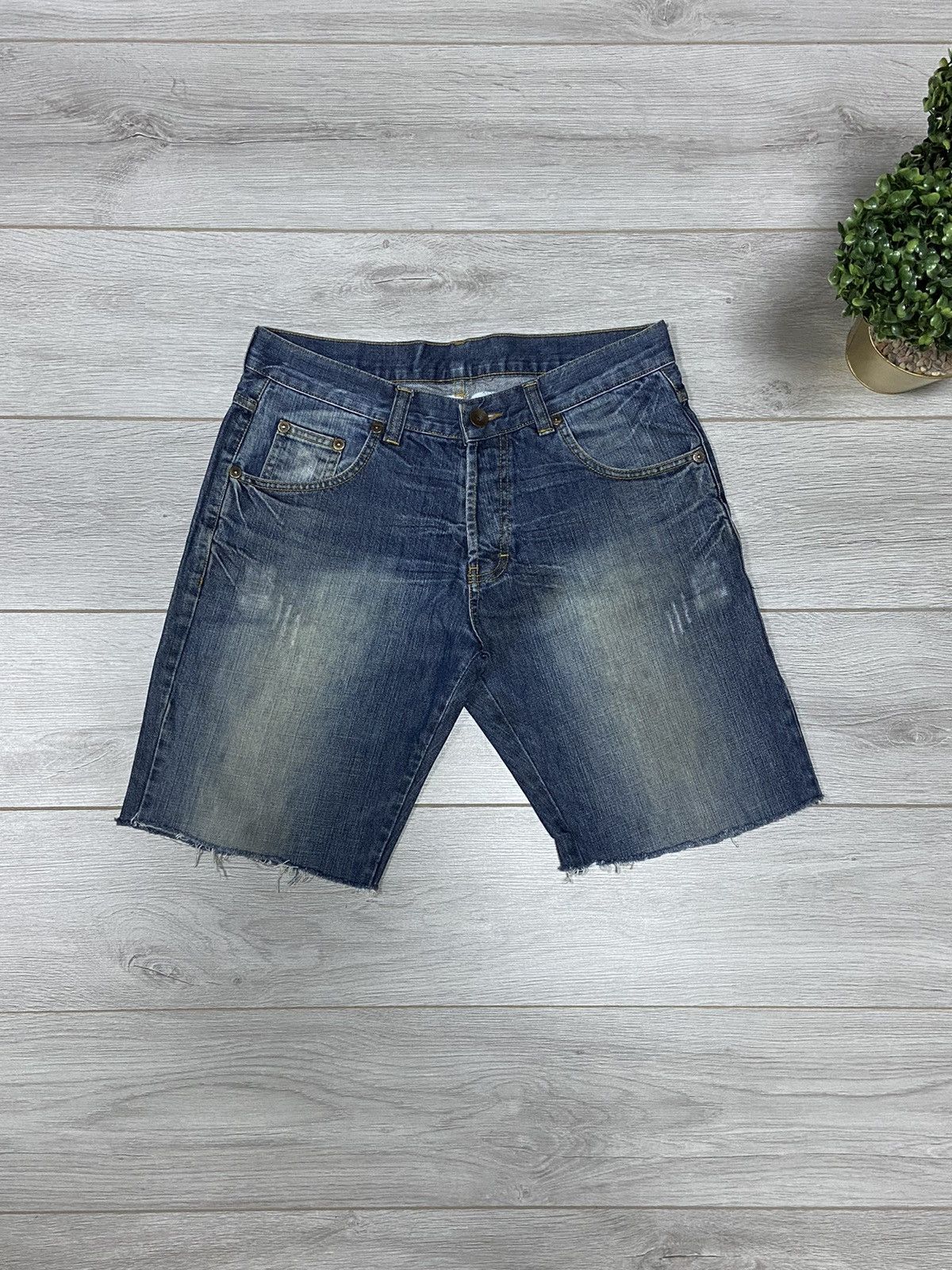 G-Star G star raw vintage big logo denim shorts Size US 34 / EU 50 - 2 Thumbnail