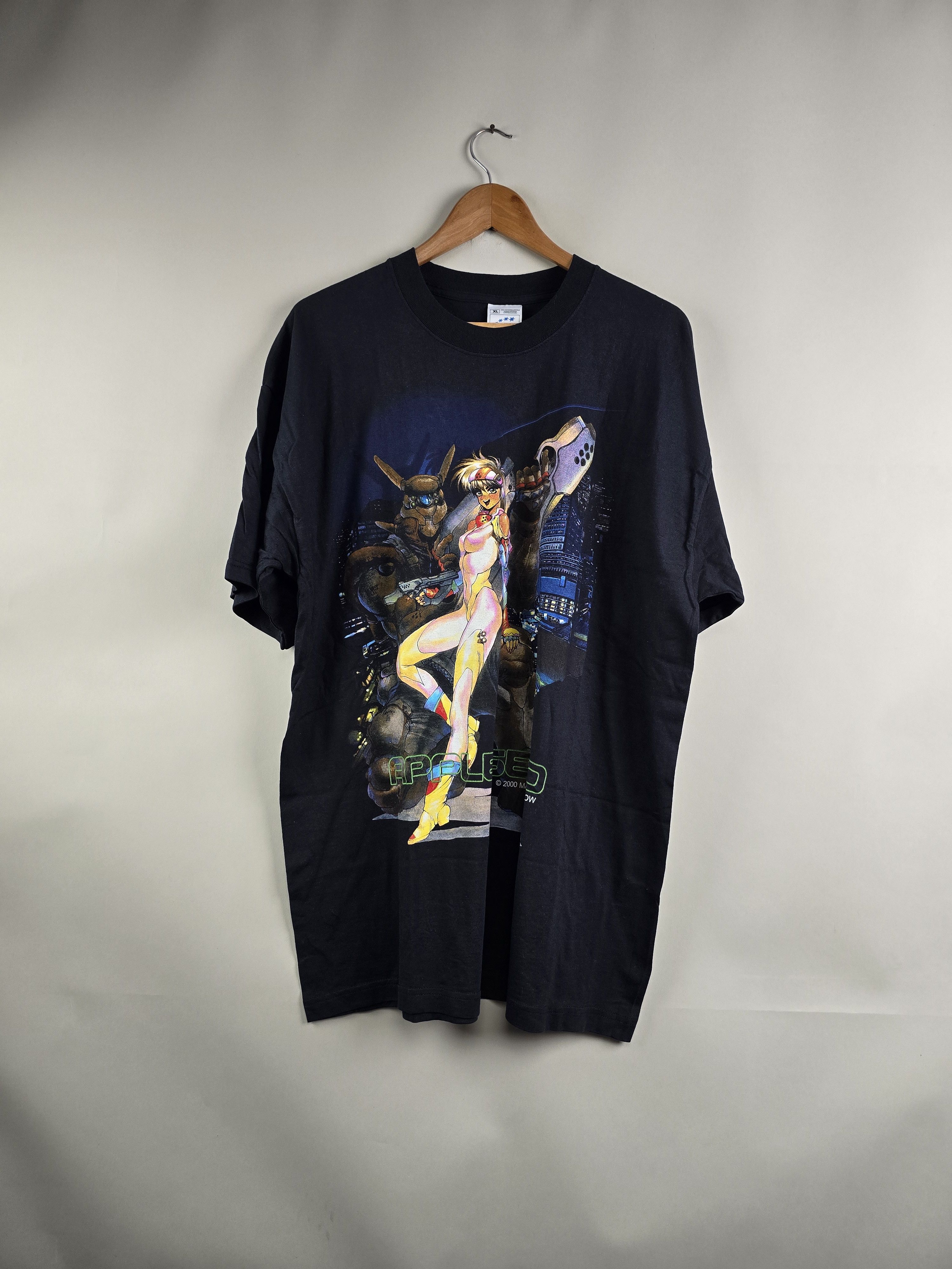 Anime × Vintage 2000 Masamune Shirow Appleseed Anime Tee XL 23.5" 32" Size US XL / EU 56 / 4 - 6 Thumbnail