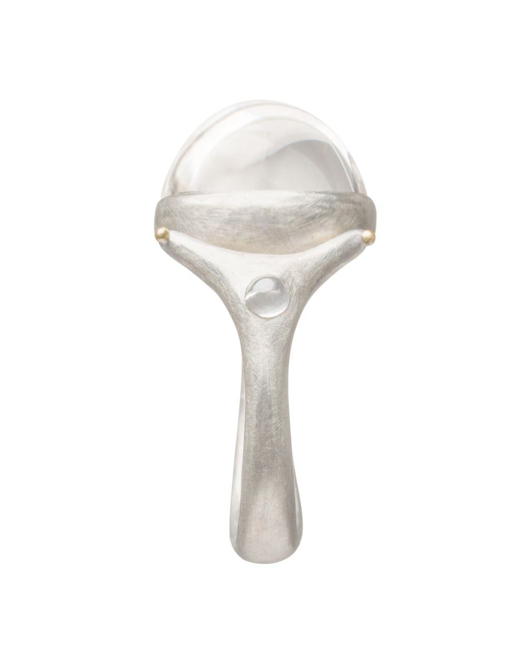 Other KAI / Silver Ring with Rock Crystal Size ONE SIZE - 3 Thumbnail