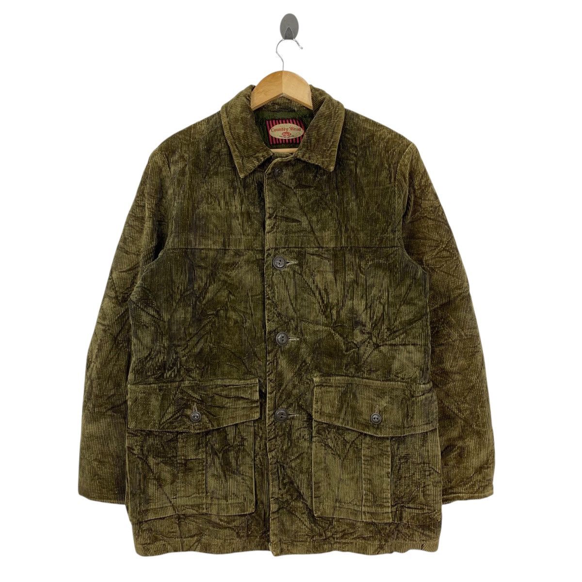 Vintage Vintage WARREN PENNA NPC Country Wear Corduroy Coat Jacket Size US L / EU 52-54 / 3 - 1 Thumbnail