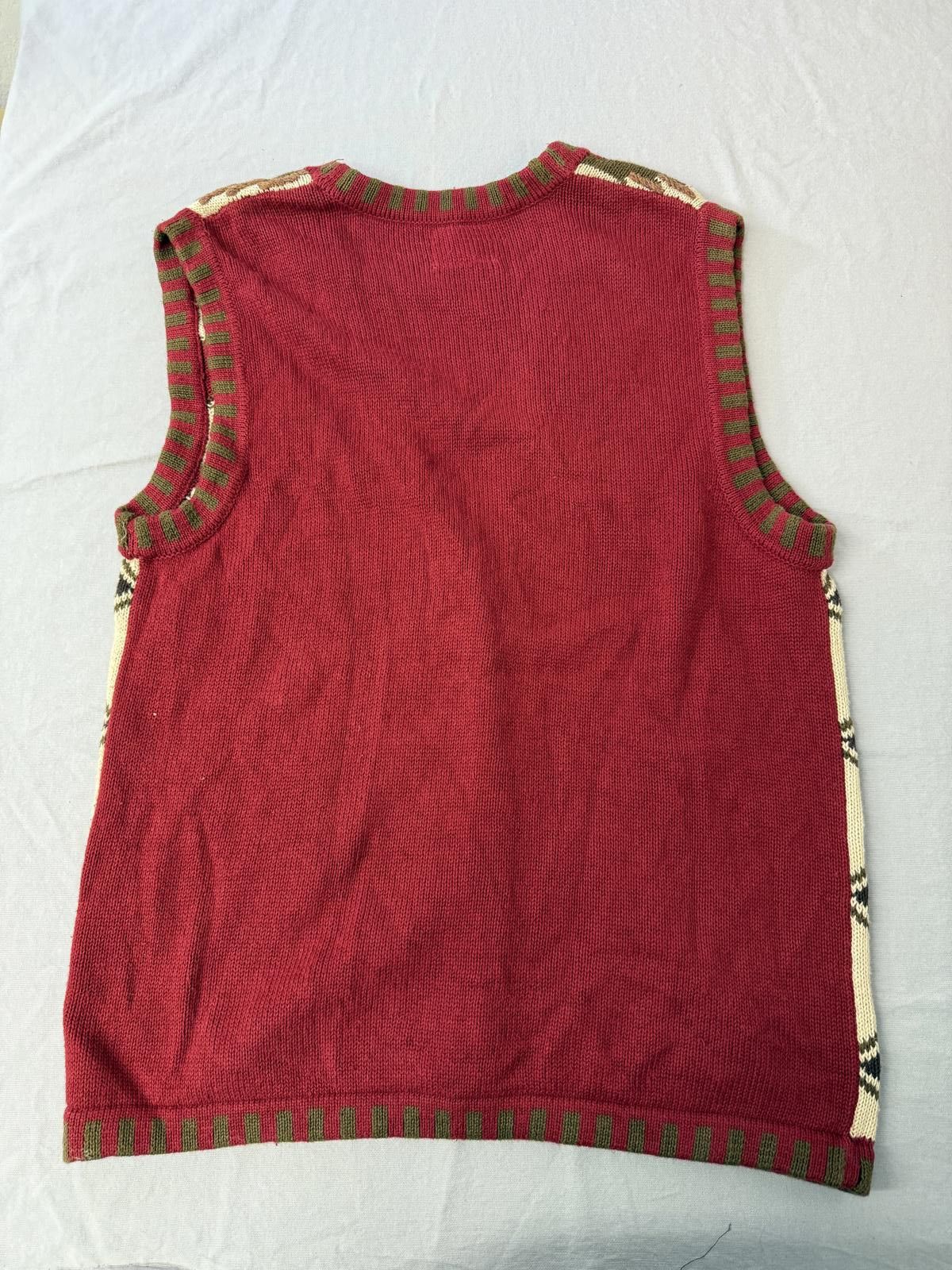 Designer Heavy Southwest Vest - Sweater Vest Cambridge Dry Goods Size US L / EU 52-54 / 3 - 2 Thumbnail