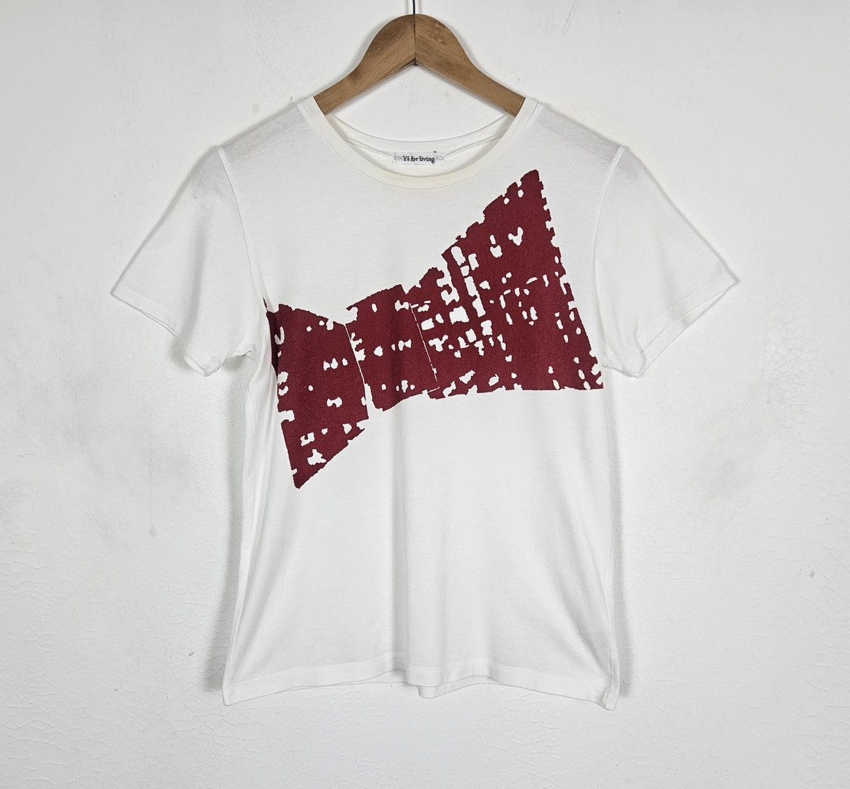 Yohji Yamamoto Y’s for living Yohji Yamamoto abstract tee shirt Size US S / EU 44-46 / 1 - 2 Thumbnail