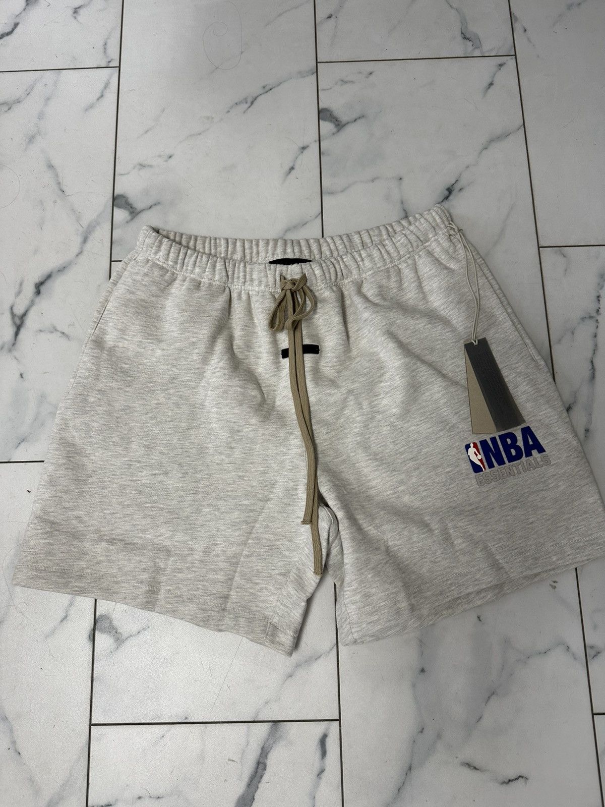 Essentials × NBA Essentials X NBA Shorts ‘Grey’ Size US 38 / EU 54 - 1 Thumbnail