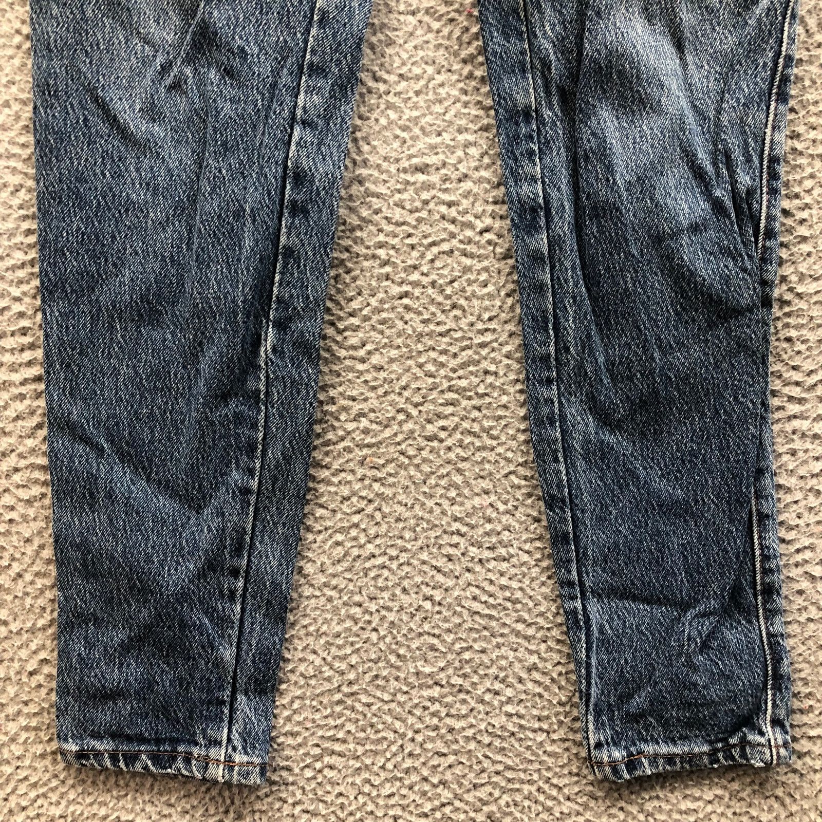 Levi's Vintage Levi’s 901 Orange Tab Tapered Mom Jeans Womens 22 5 Size 22" - 7 Thumbnail